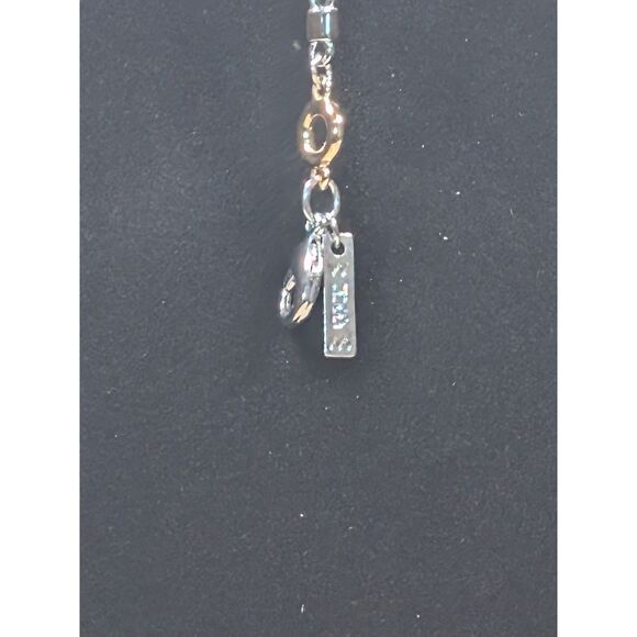 23” Layered Chain Necklace – Mixed Metal Silver/Gold – WHB/M Maker’s Mark - Picture 2 of 2